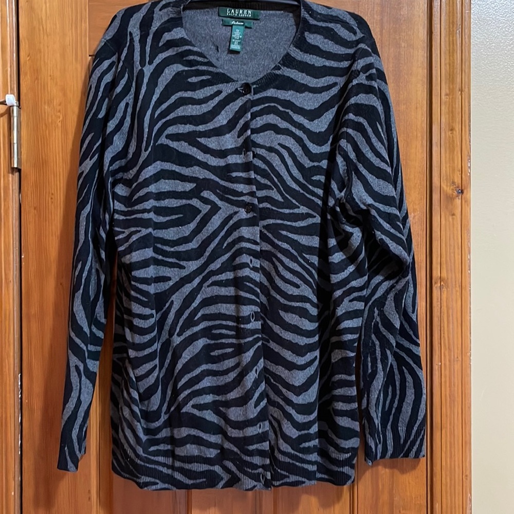Ralph Lauren 1x button up sweater.